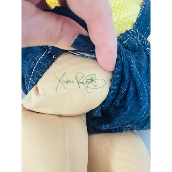 1982 Vintage Cabbage Patch Kids Caucasian Boy Doll Emil Grover - Picture 4 of 7